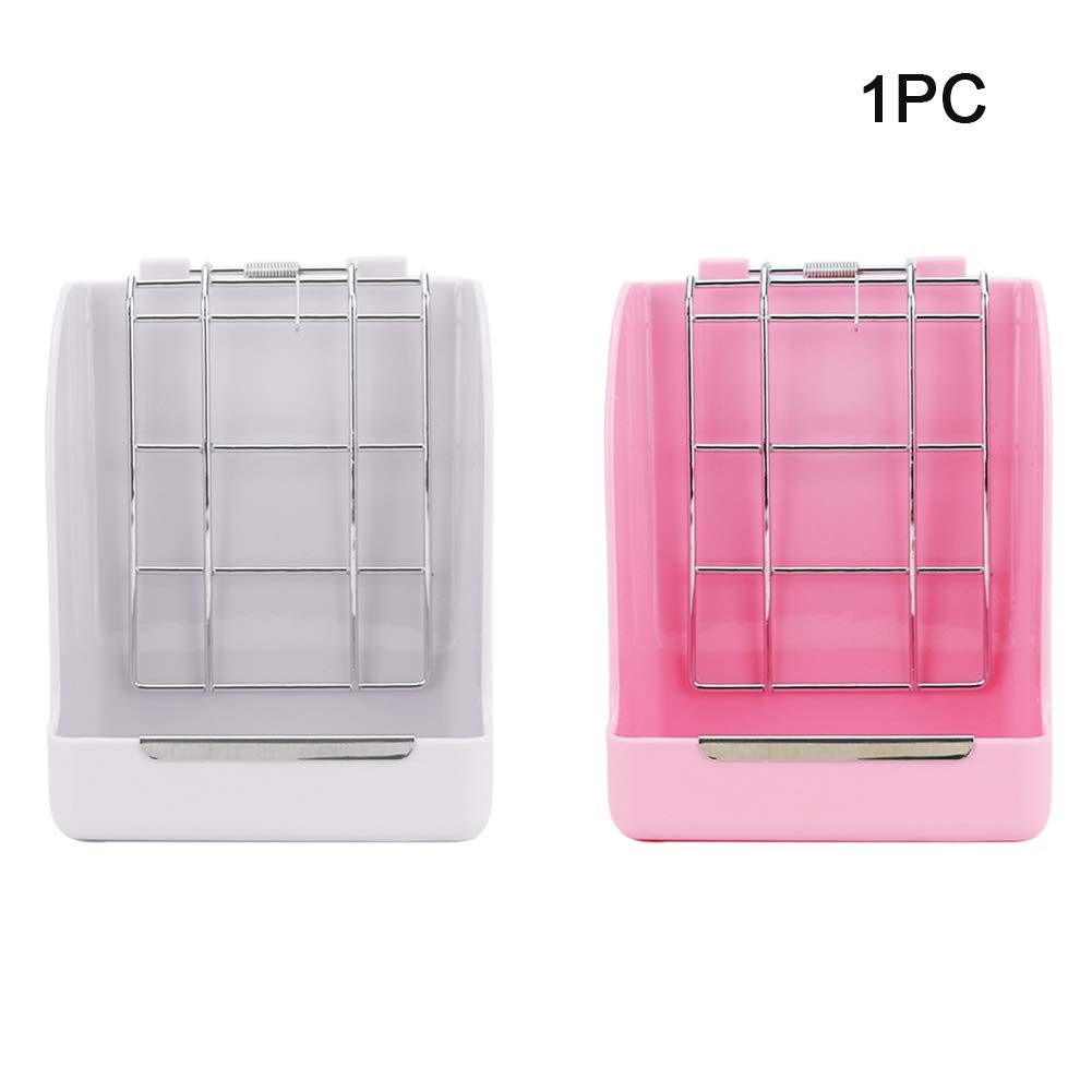 Rabbit Galesaur Pink Nanad Zinc Plated Mesh Hay Rack With Plastic