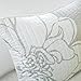 Madison Park Lola 100% Cotton Quilt Set-Casual Floral Channel Stitching Design All Season, Lightweight Coverlet Bedspread Bedding, Shams, Decorative Pillows, Full/Queen (90 in x 90 in), Yellow 6 Piece