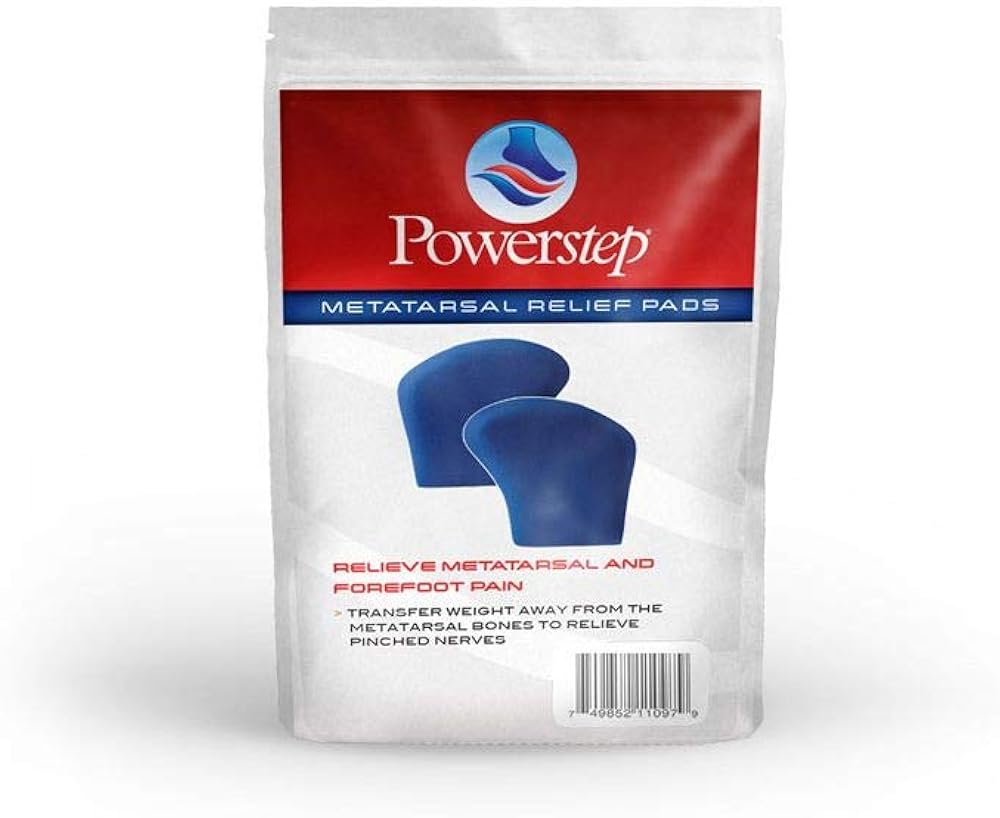 Powerstep Metatarsal Pads for Women and Men Ball of Foot Cushions: Industrial & Scientific