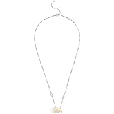 COACH Jewelry Women's Signature Signet Rondelle Pendant Necklace