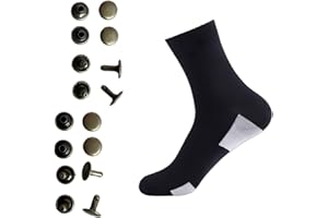 Zureto Copper Rivets for Grounding Shoes, Hike Barefoot Shoes Accessories for Earthing Barefoot Connection