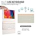 SENGBIRCH Keyboard Case -7 Colors Backlit Bluetooth Keyboard