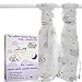 Baby Muslin Swaddle Blankets by WeePrinces - Set of 2 Large Lightweight Super Soft Swaddle Cotton Blankets 47