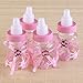 NUOLUX Feeder Style Candy Bottle Gift Box Baby Shower Favors 12pcs (Pink)