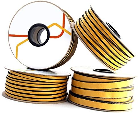 Cinta de cristal para chimenea, aislamiento de horno, autoadhesivo de