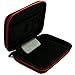 VanGoddy Harlin Case RED Black Durable Hard Cover Cube Protector fits ZTE SPro 2 & SPro WiFi Smart Projector