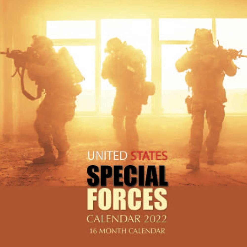 United States Special Forces Calendar 2022: 16 Month Calendar: Print,  Golden: 9798472885119: Amazon.com: Books