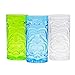 BOSHENG Set of 3, Screaming Tiki Cup,Luau Party Tiki Cups! Luau Shape Reusable Plastic Party Cups, Drinkware Set,BPA Free!