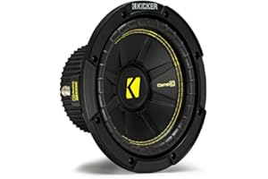 Kicker 50CWCS84 CompC 8" (20cm) subwoofer, SVC, 4ohm, RoHS Compliant