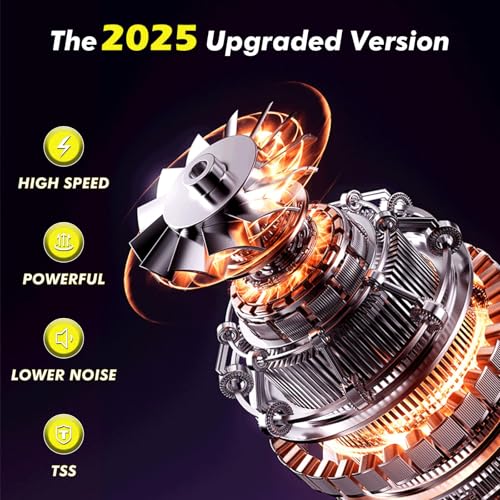 DECOKTOOL Pressure Washer 5000PSI 3.0GPM Power Washer with 4 Nozzles, Foam Cannon for Cleaning Cars, Driveways, Patios (Yellow)