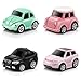 GEYIIE Pull Back Cars Alloy Vehicles Set Mini Car Model Construction and Raced Trucks for Toddlers Gift 8 Cars
