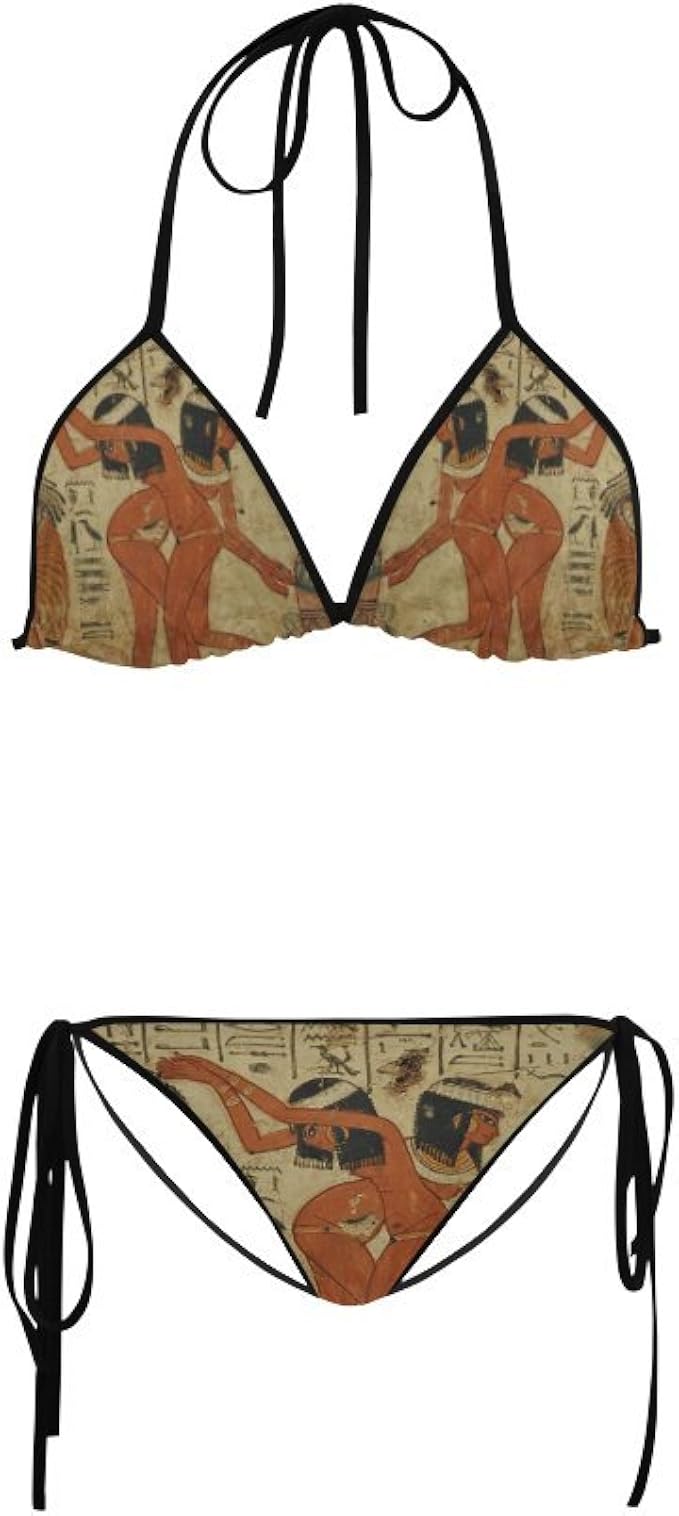 bikini Women Bathing Swimsuit Swimwear Ancient Egyptian