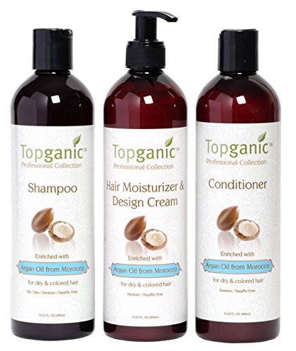 Topganic Nature Delights Hair Trio, Argan Set,