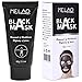 Blackhead Remover Mask Black Mask Purifying Peel Off Mask Activated Charcoal Mask, Oil Control, Anti-Aging and Wrinkle Reduction, 2 Pack, with Brush Kit and Remover Tool as Gifts