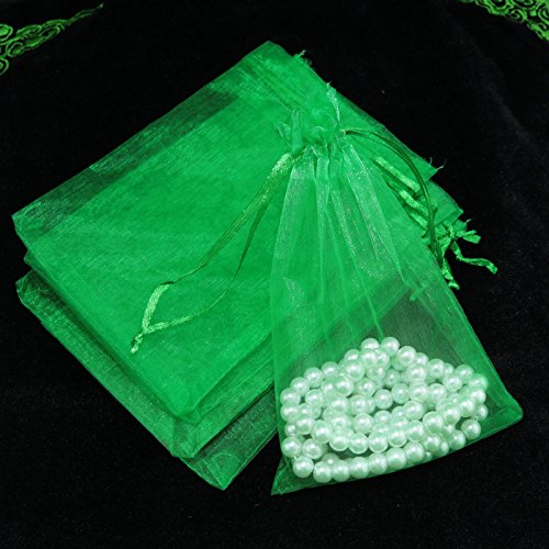 Amazon.com: 100pcs Drawstring Organza Gift Pouches for ...