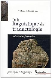 De la linguistique à la traductologie