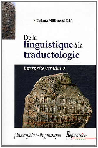 De la linguistique à la traductologie
