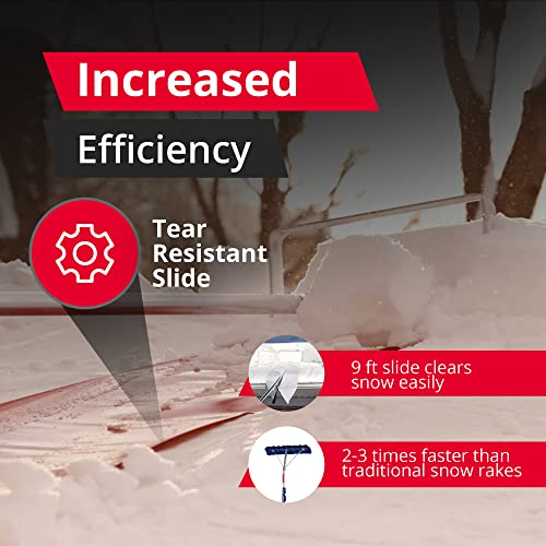SNOWPEELER Classic Snow Shovel 20 ft. Winter Snow Roof Rake Roof