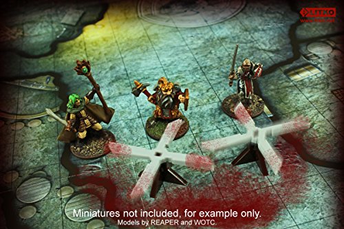 Fantasy RPG, Spinning Blade Trap Markers (2)