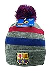 FC Barcelona Authentic Official Licensed Product Soccer Beanie (One Size, FCBarcelona-Beanie-110)
