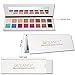 DE'LANCI Pro Eyeshadow Palette Makeup, Shimmer + Matte 16 Colors - Highly Pigmented – Multi-color Collection Eye Shadows Set