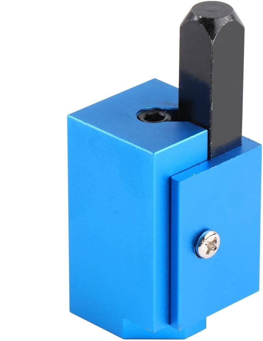 Hinge Recess Squaring Corner Chisel, Quickly Square Up Rounded Corners, Mortises, Door Installation, Framing, Woodworking Wood Chiseling Tool Round Recess (Blue)