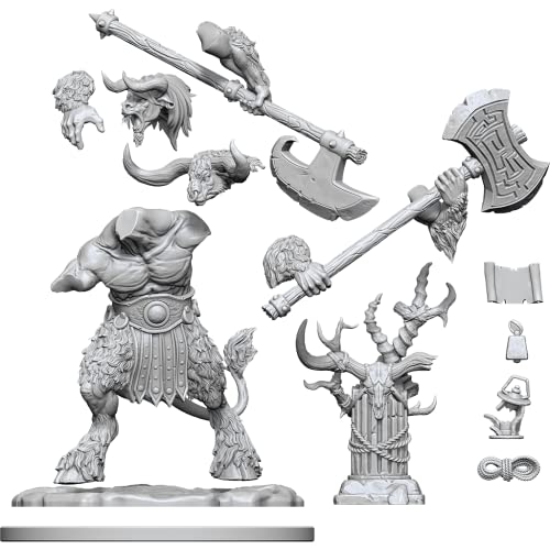 WizKids D&D Frameworks: Minotaur - Unpainted and Unassembled