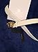 Authentic Versace Medusa Head White Leather Belt