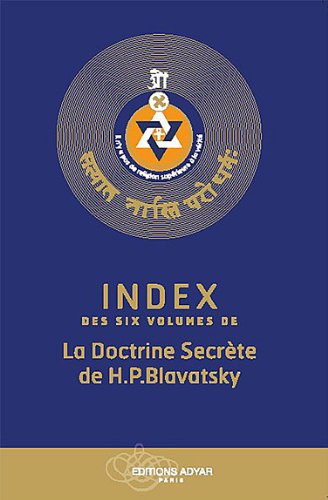 Index des six volumes de 