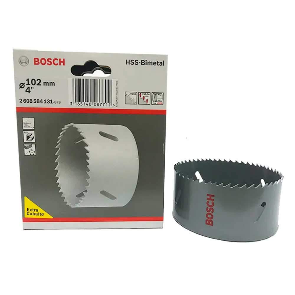 Bosch Professional 1x Hole Saw HSS Bi-metal for standard adapter (for various materials, Ø 102 mm, Accessory Rotary Drill) — image 1