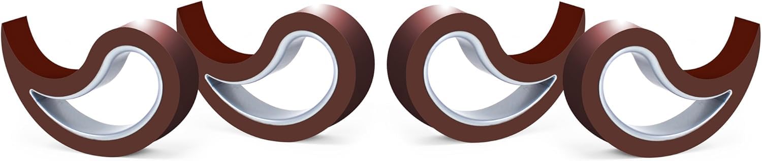 Stoppy, Stoppi, doorstopper, windowstopper, Stopper, Set of 4 Available in 14 Colours (Chocolate Brown)