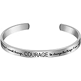 Inspirational Bracelets for Women Men Religious Jewelry Christian Jewelry Gifts God Grant Me The Serenity Prayer Bracelet Christian Gift Recovery Gifts AA Gift Encouragement Gift Motivational Jewelry