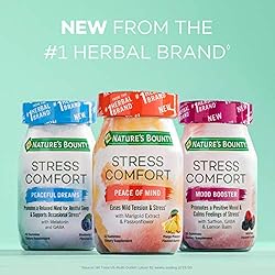 Nature's Bounty Stress Comfort Gummies, Mood