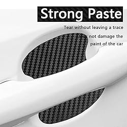ASUBHA 4PCS Car Door Handle Scratch