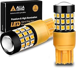 Alla Lighting Newly Upgraded T20 7440 7443 LED Turn