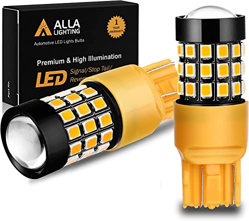 Alla Lighting Newly Upgraded T20 7440 7443 LED Turn