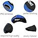 GIWOX Golf Club Head Cover Waterproof Neoprene Club Head Covers with Transparent Plastic Window Display(Set of 10,Blue&Black)