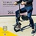 SwagCycle Pro Folding Electric Bike, Pedal Free and App Enabled, 18 mph E Bike with USB Port to Charge on The Go (Black)thumb 2
