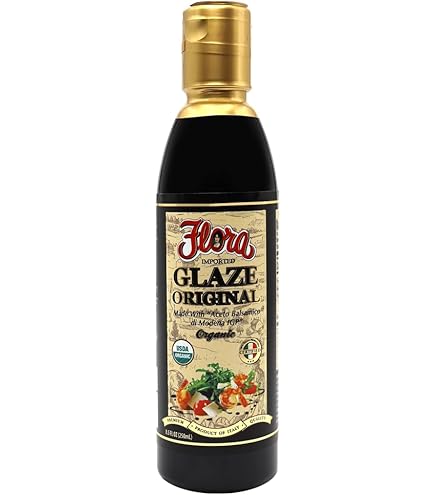 Amazon.com : Balsamic Glaze by Flora Foods - Caprese Basil (250ml
