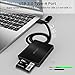 BYEASY CFast 2.0 Reader - USB 3.0, USB C & Thunderbolt 3 Ports - Compatible with Sandisk, Lexar, Transcend, Atomos, Snoy CFast Cards