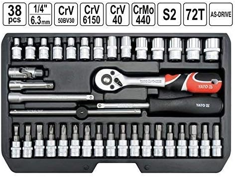 Yato yt-Socket, 14471-set, 1/438 pcs, Schwarz, Variety Pack - Image 5