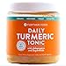 Daily Turmeric Tonic: Organic Turmeric Boosted with 7 Superfoods & Adaptogens | Makes a Perfect Golden Milk | Sugar-Free, Non-GMO, Vegan (2.12 oz.)