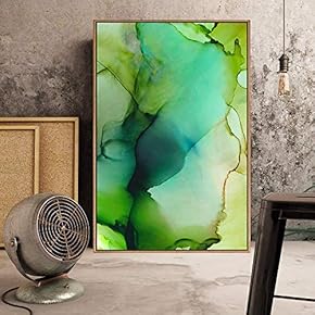 Floating Framed Canvas Wall Art for Living Room, Bedroom Ink Canvas Prints for Home Decoration Ready to Hang - 16x24 inches