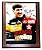 AUTOGRAPHED Davey Allison #28 Texaco Havoline Racing (1961-1993) 8X10 Glossy NASCAR Photo on Wooden 11X13 Plaque with COA