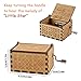 Kids Wooden Music Box Toy for Toddlers, Hand Cranked Engraved Music Gift for 2-8 Year Old Girls Boys Fun Birthday Presents for Babies Children Toys Gift for Grandson Age 3 4 5 6 7 Twinkle Little Star