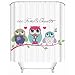 Elephant Beautiful Design Waterproof Fabric Polyester Bathroom Shower Curtain 72"(w) x 72"(h)