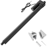 JQDML 12V Heavy Duty Linear Actuator 20 Inch Stroke 660 lbs IP65 Waterproof | 0.2 in/s Speed, Max Load 3000N, Low Noise, with Mounting Brackets, for Window Door Opener, Solar Tracker, RV, Home Automation