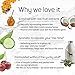 SpaLife Hydrating, Purifying, Anti-Aging, Detoxifying and Soothing Korean Facial Masks - 10 Masks - (Cucumber + Aloe)