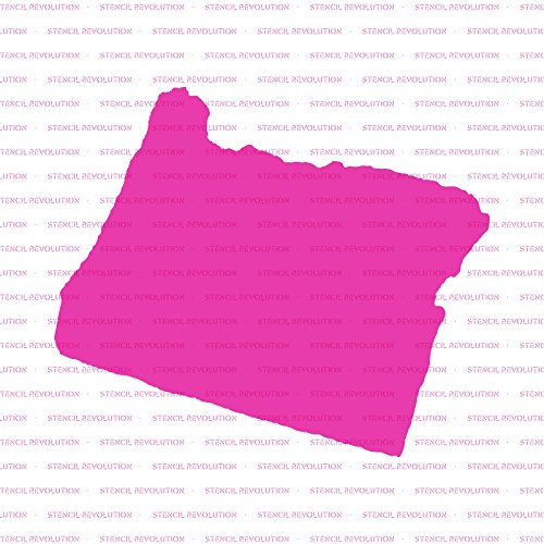 Oregon State Stencil Template - Reusable Stencil with Multiple Sizes Available