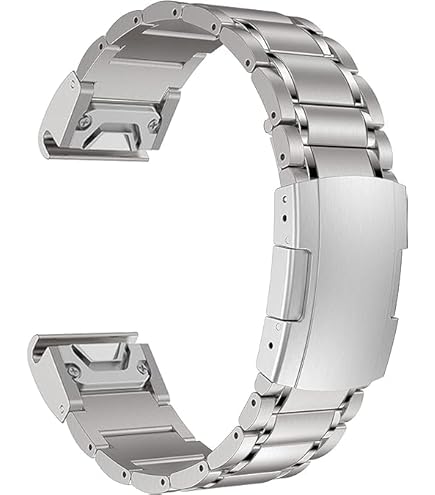 Amazon.com: Garmin QuickFit 22 Watch Band - Vented Titanium